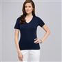 Short Sleeve V-Neck Tee, Swiss Navy, small