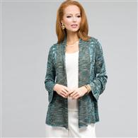 Open Front Cardigan, Multi, medium