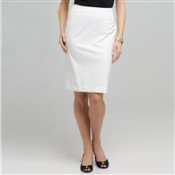 Pencil Skirt, White, medium
