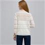 Tie Front Cardigan, Linen White, small