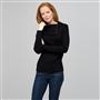 Long Sleeve Button Out Turtle Neck, , small